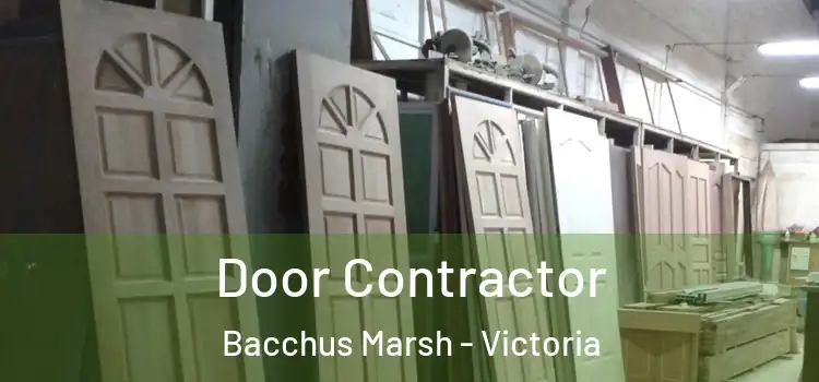 Door Contractor Bacchus Marsh - Victoria