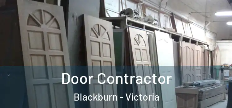 Door Contractor Blackburn - Victoria