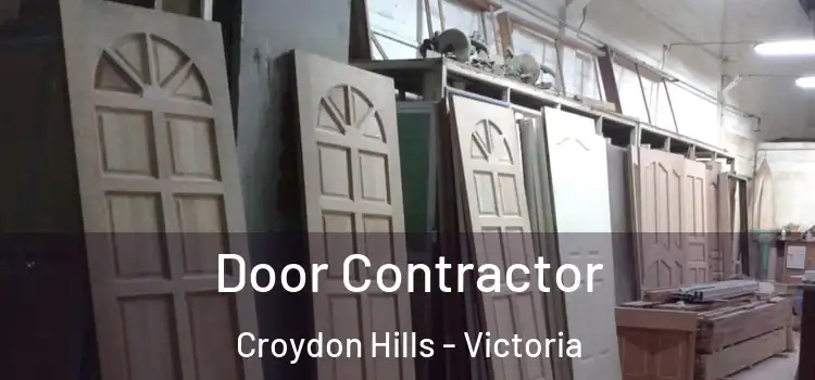 Door Contractor Croydon Hills - Victoria