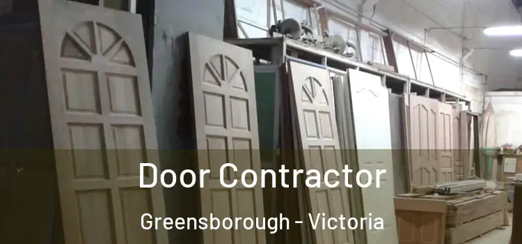 Door Contractor Greensborough - Victoria