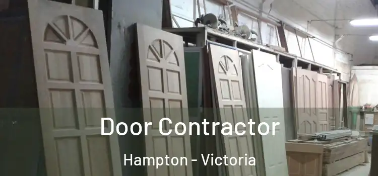 Door Contractor Hampton - Victoria