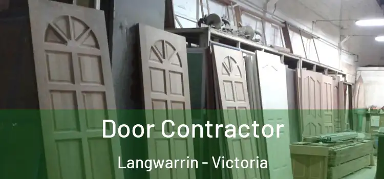 Door Contractor Langwarrin - Victoria