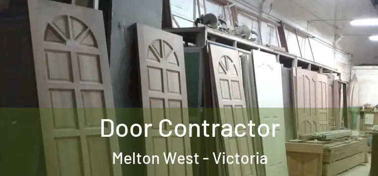 Door Contractor Melton West - Victoria