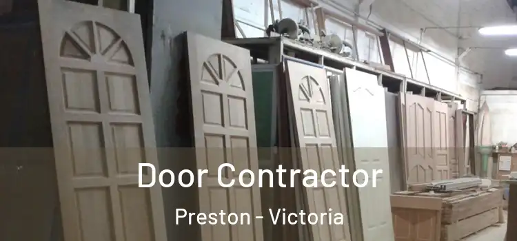 Door Contractor Preston - Victoria