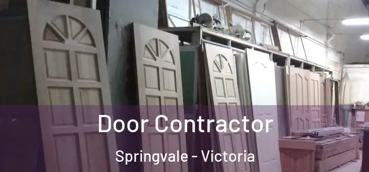 Door Contractor Springvale - Victoria