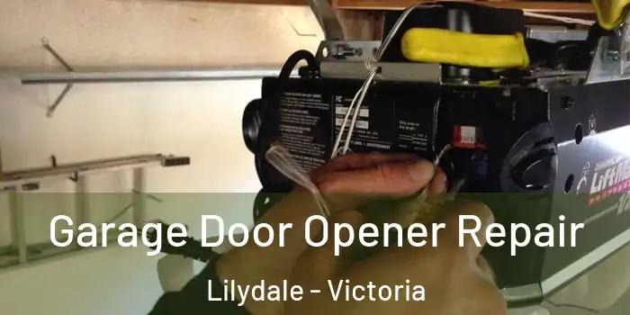 Garage Door Opener Repair Lilydale - Victoria