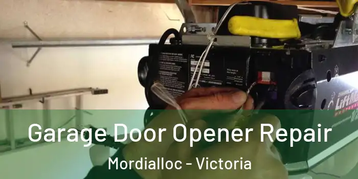 Garage Door Opener Repair Mordialloc - Victoria