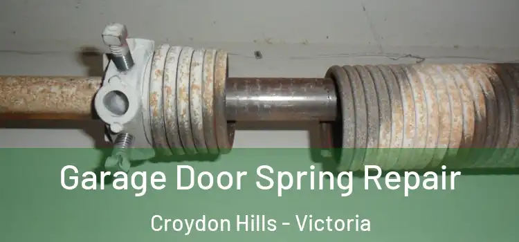 Garage Door Spring Repair Croydon Hills - Victoria