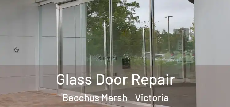 Glass Door Repair Bacchus Marsh - Victoria