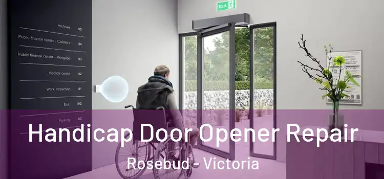 Handicap Door Opener Repair Rosebud - Victoria