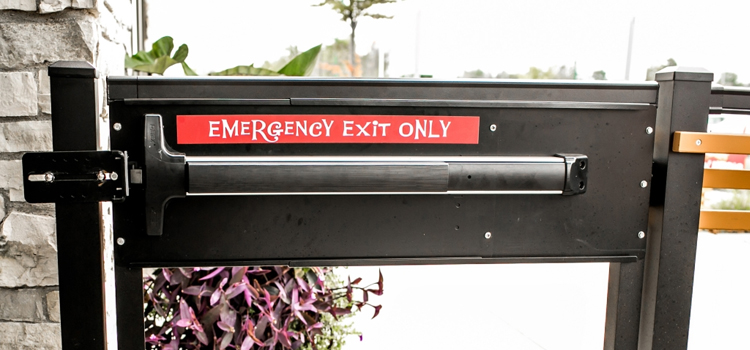 emergency push bar installation in Ferntree Gully (South), Victoria